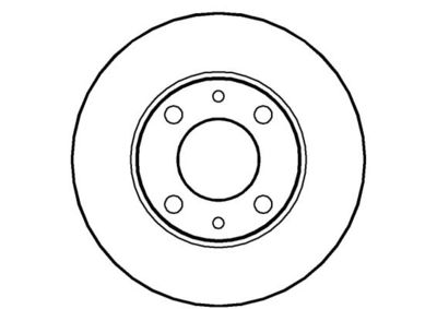 NBD041 NATIONAL Тормозной диск