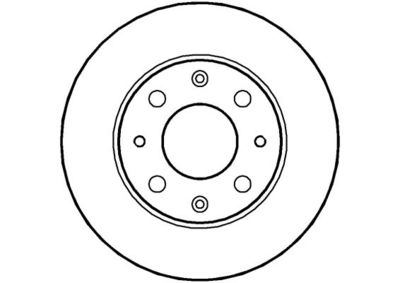 NBD059 NATIONAL Тормозной диск