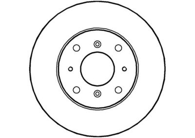NBD061 NATIONAL Тормозной диск