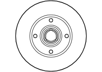 NBD065 NATIONAL Тормозной диск