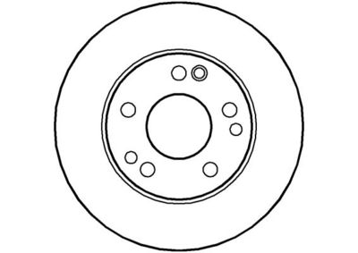 NBD077 NATIONAL Тормозной диск