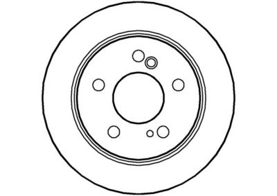 NBD079 NATIONAL Тормозной диск