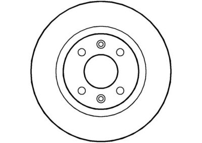NBD085 NATIONAL Тормозной диск