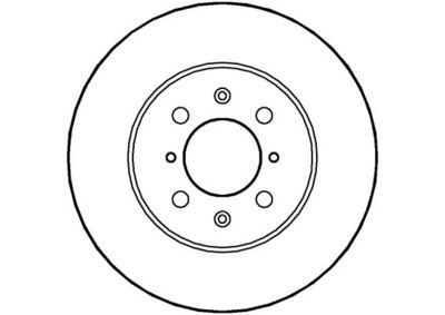 NBD091 NATIONAL Тормозной диск