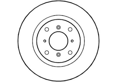 NBD092 NATIONAL Тормозной диск