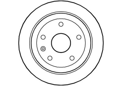 NBD1003 NATIONAL Тормозной диск