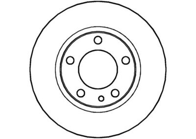NBD102 NATIONAL Тормозной диск