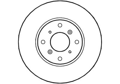 NBD1039 NATIONAL Тормозной диск