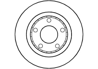 NBD1050 NATIONAL Тормозной диск