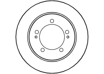 NBD1055 NATIONAL Тормозной диск