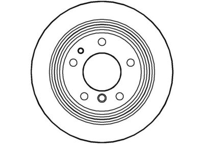 NBD107 NATIONAL Тормозной диск