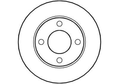 NBD108 NATIONAL Тормозной диск