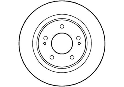 NBD1092 NATIONAL Тормозной диск