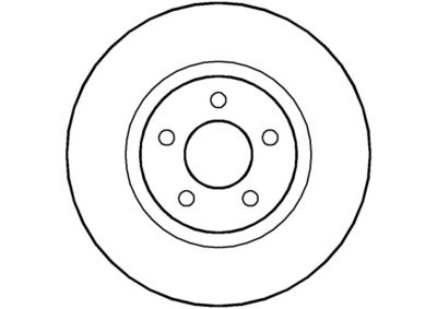 NBD1101 NATIONAL Тормозной диск
