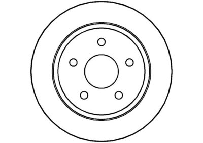 NBD1116 NATIONAL Тормозной диск