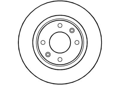 NBD1118 NATIONAL Тормозной диск
