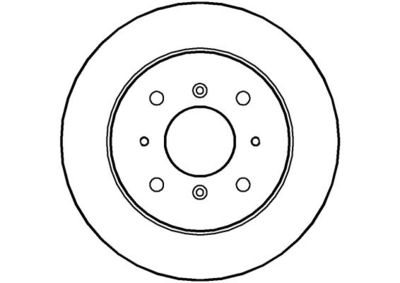 NBD113 NATIONAL Тормозной диск