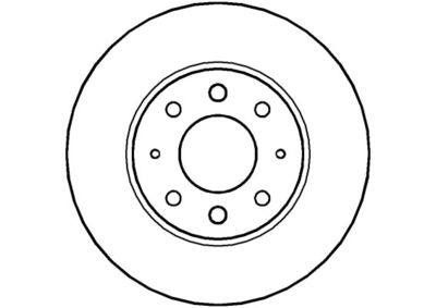 NBD1134 NATIONAL Тормозной диск