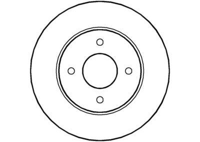 NBD1145 NATIONAL Тормозной диск