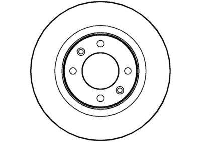 NBD1148 NATIONAL Тормозной диск