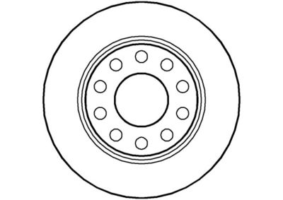 NBD1152 NATIONAL Тормозной диск