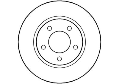 NBD1153 NATIONAL Тормозной диск