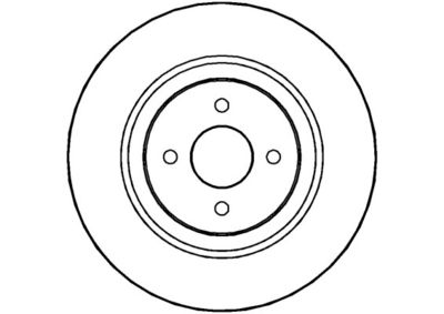 NBD1183 NATIONAL Тормозной диск