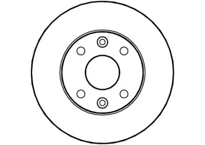 NBD1191 NATIONAL Тормозной диск