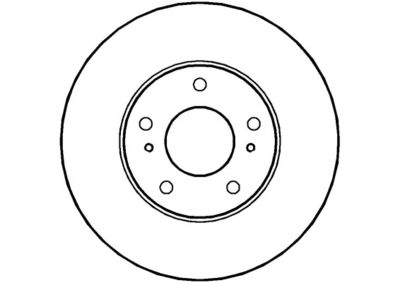 NBD1198 NATIONAL Тормозной диск