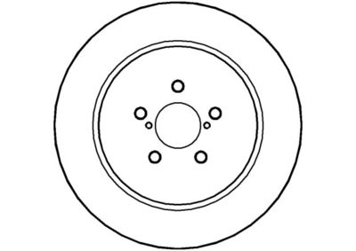 NBD1203 NATIONAL Тормозной диск