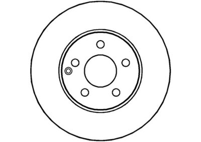 NBD1239 NATIONAL Тормозной диск