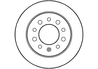 NBD1251 NATIONAL Тормозной диск