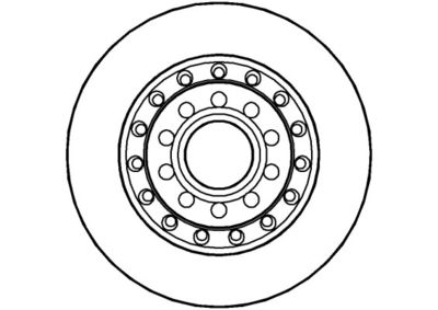 NBD1261 NATIONAL Тормозной диск