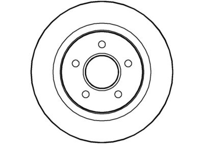 NBD1267 NATIONAL Тормозной диск