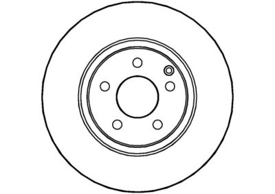 NBD1271 NATIONAL Тормозной диск