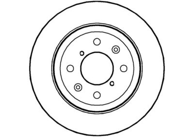NBD1279 NATIONAL Тормозной диск