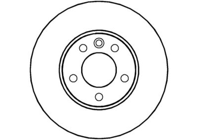 NBD1289 NATIONAL Тормозной диск