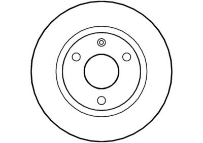 NBD129 NATIONAL Тормозной диск