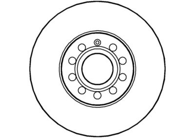 NBD1292 NATIONAL Тормозной диск