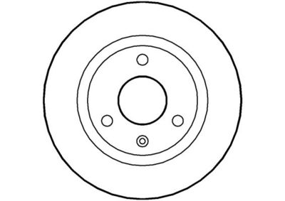 NBD130 NATIONAL Тормозной диск
