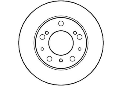 NBD132 NATIONAL Тормозной диск