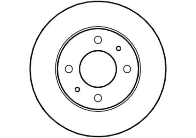 NBD1338 NATIONAL Тормозной диск