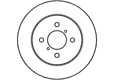 NBD1348 NATIONAL Тормозной диск