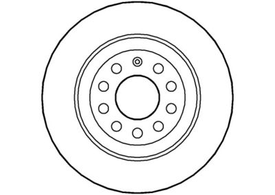 NBD1381 NATIONAL Тормозной диск