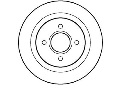 NBD1385 NATIONAL Тормозной диск