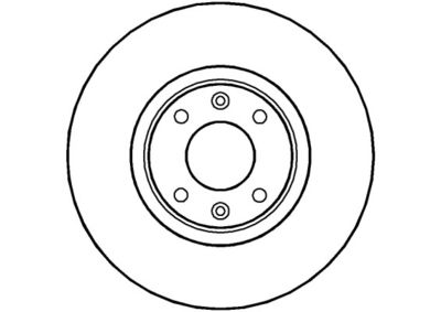 NBD1402 NATIONAL Тормозной диск