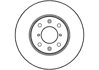 NBD1405 NATIONAL Тормозной диск