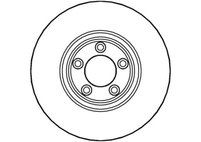 NBD1415 NATIONAL Тормозной диск
