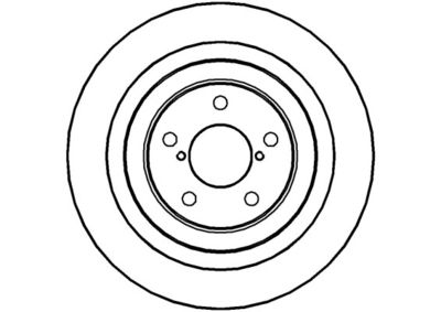 NBD1417 NATIONAL Тормозной диск