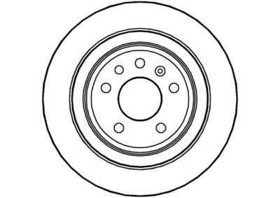 NBD1451 NATIONAL Тормозной диск